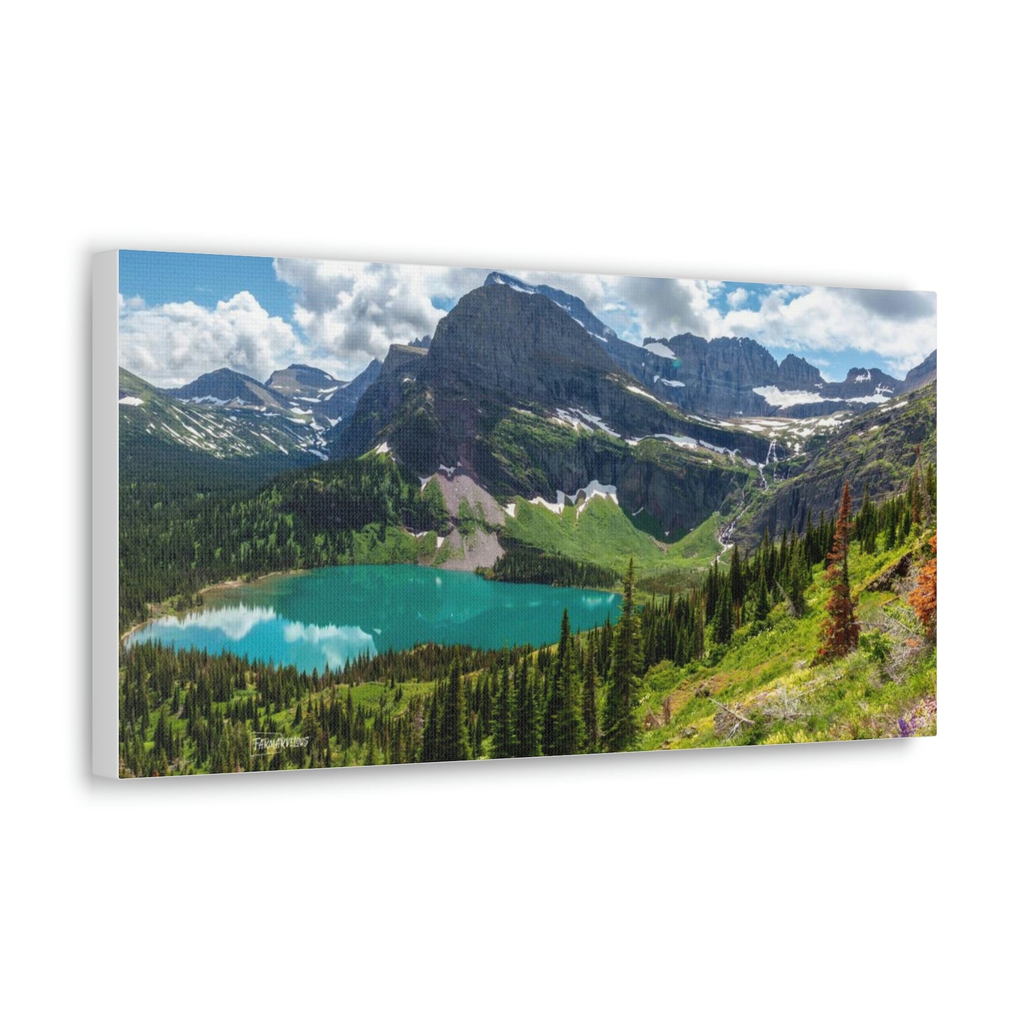Grinnell Glacier - Glacier National Park : Canvas