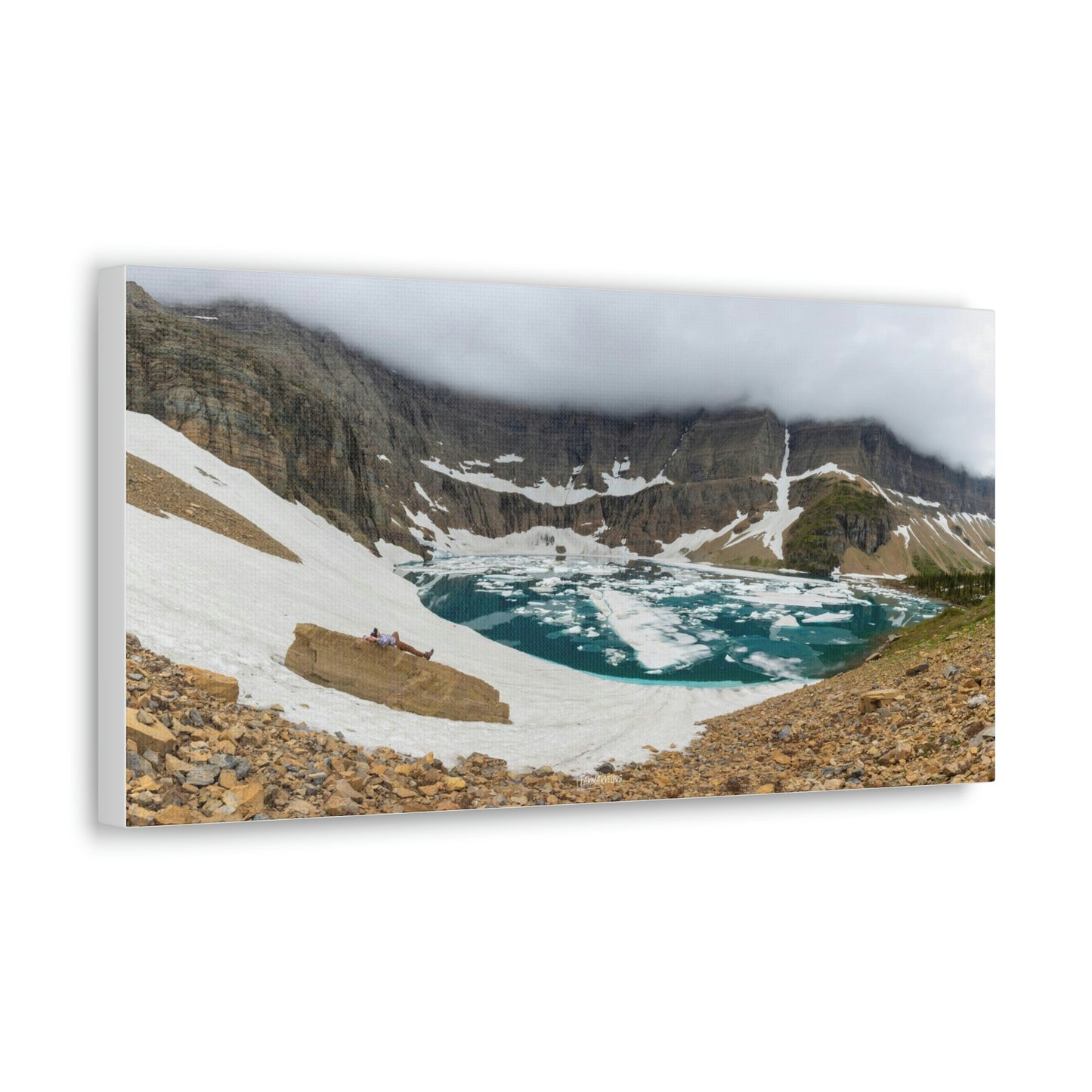 Iceberg Lake: Glacier National Park - Canvas