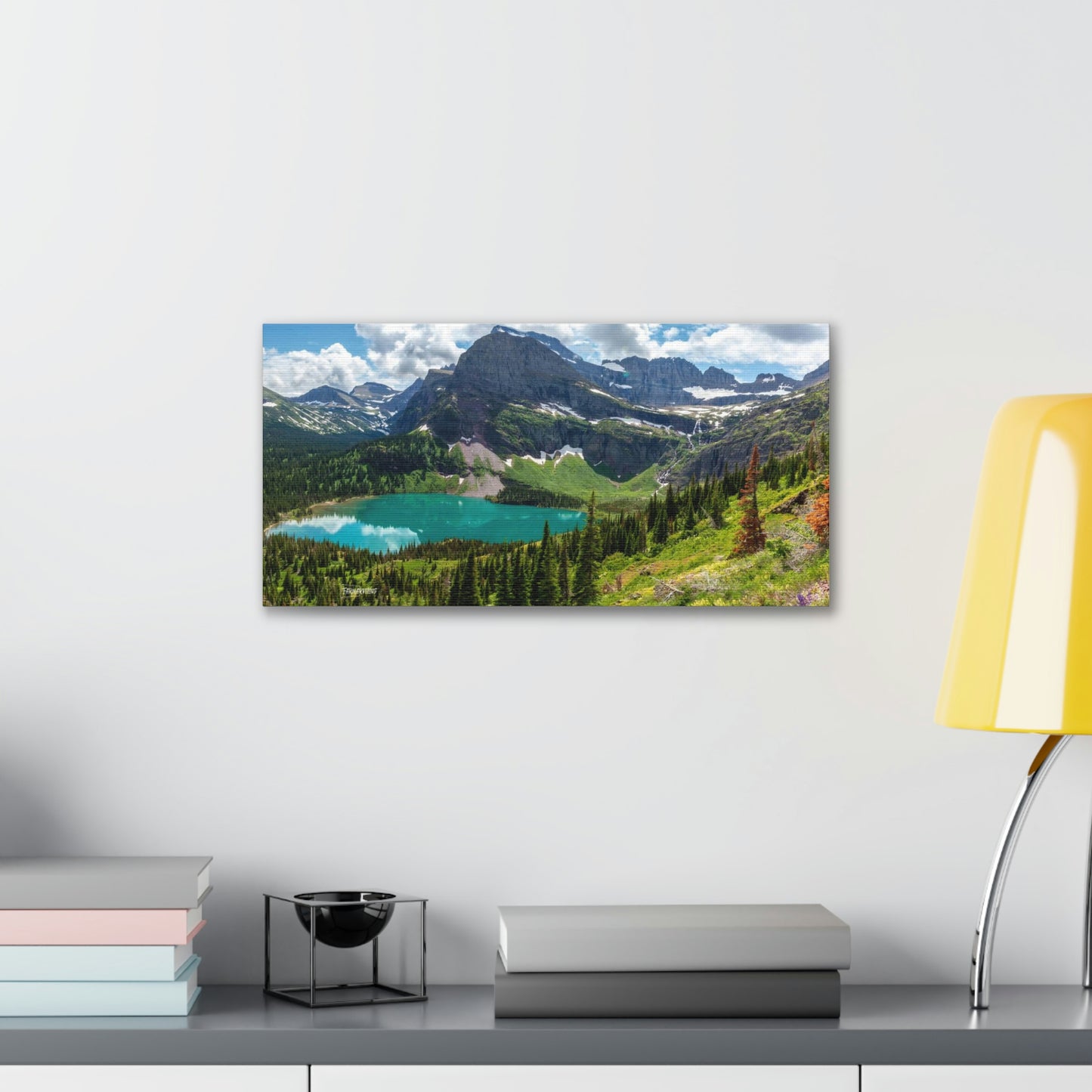 Grinnell Glacier - Glacier National Park : Canvas