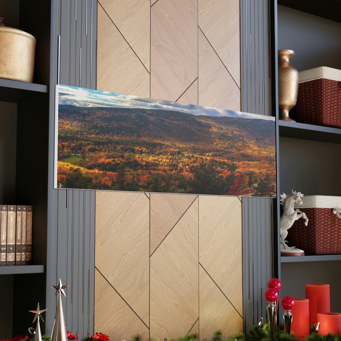 Acadia National Park: Fall Leaves - Canvas