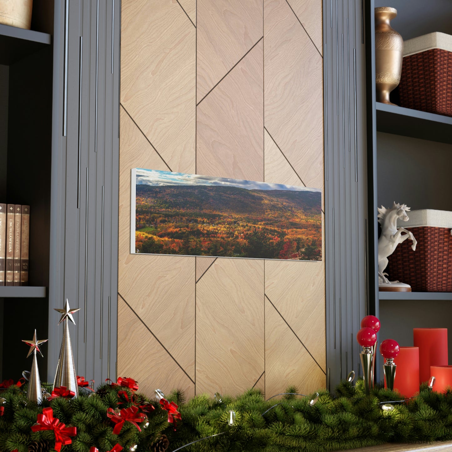 Acadia National Park: Fall Leaves - Canvas