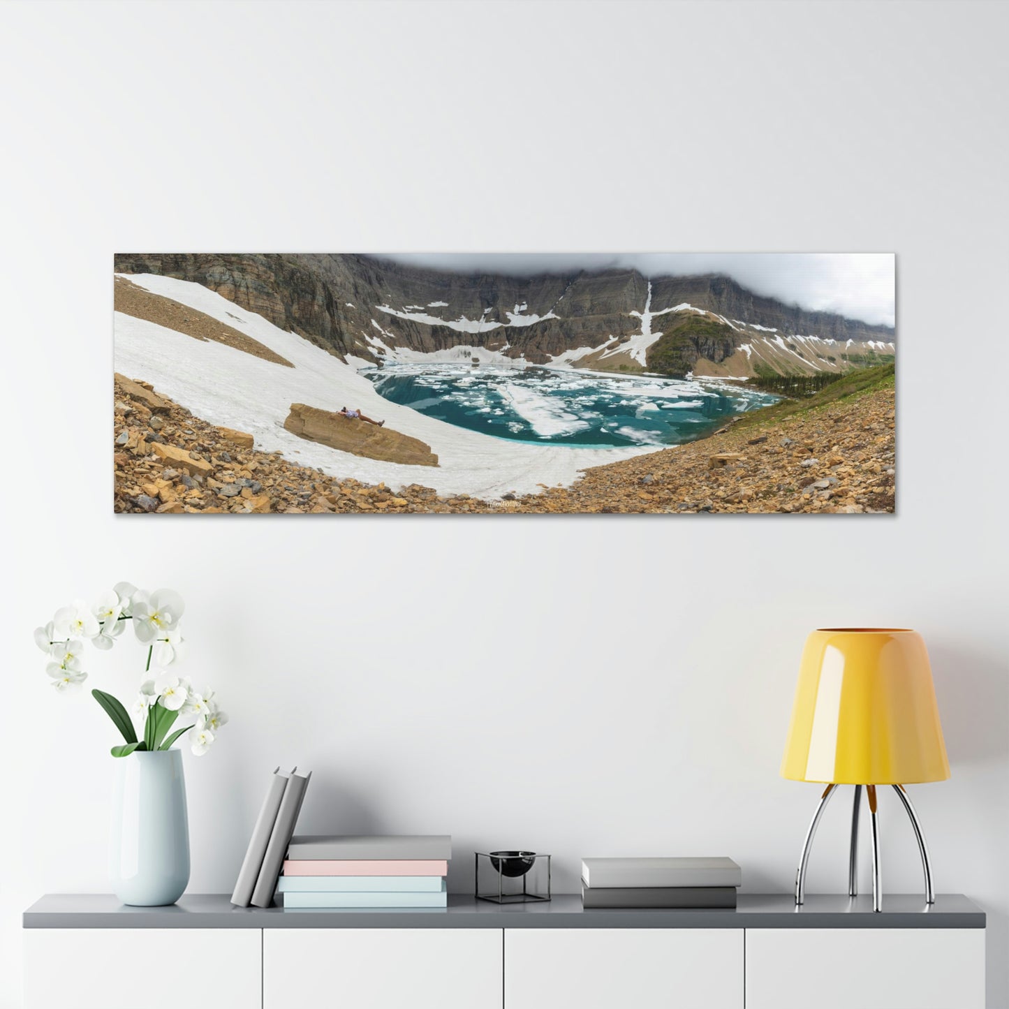 Iceberg Lake: Glacier National Park - Canvas