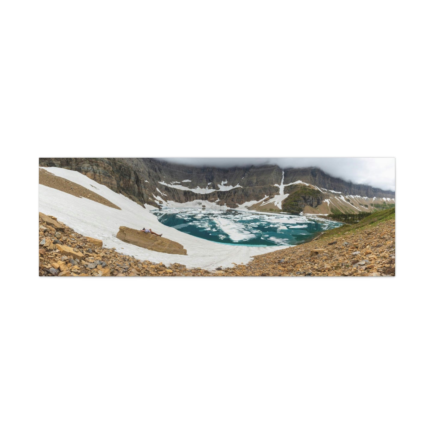 Iceberg Lake: Glacier National Park - Canvas
