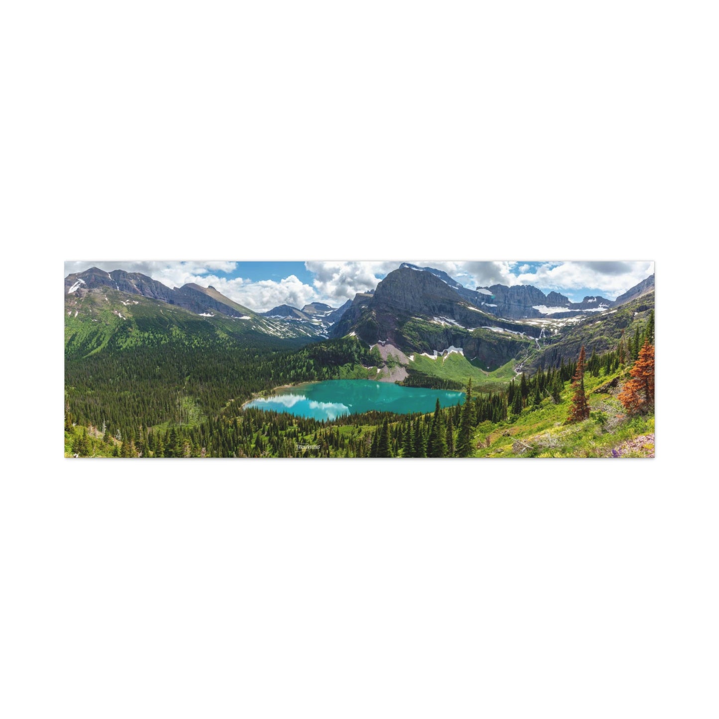 Grinnell Glacier - Glacier National Park : Canvas
