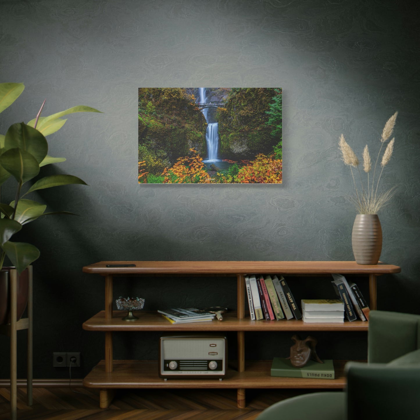 Multnomah Falls, Oregon - Matte Canvas