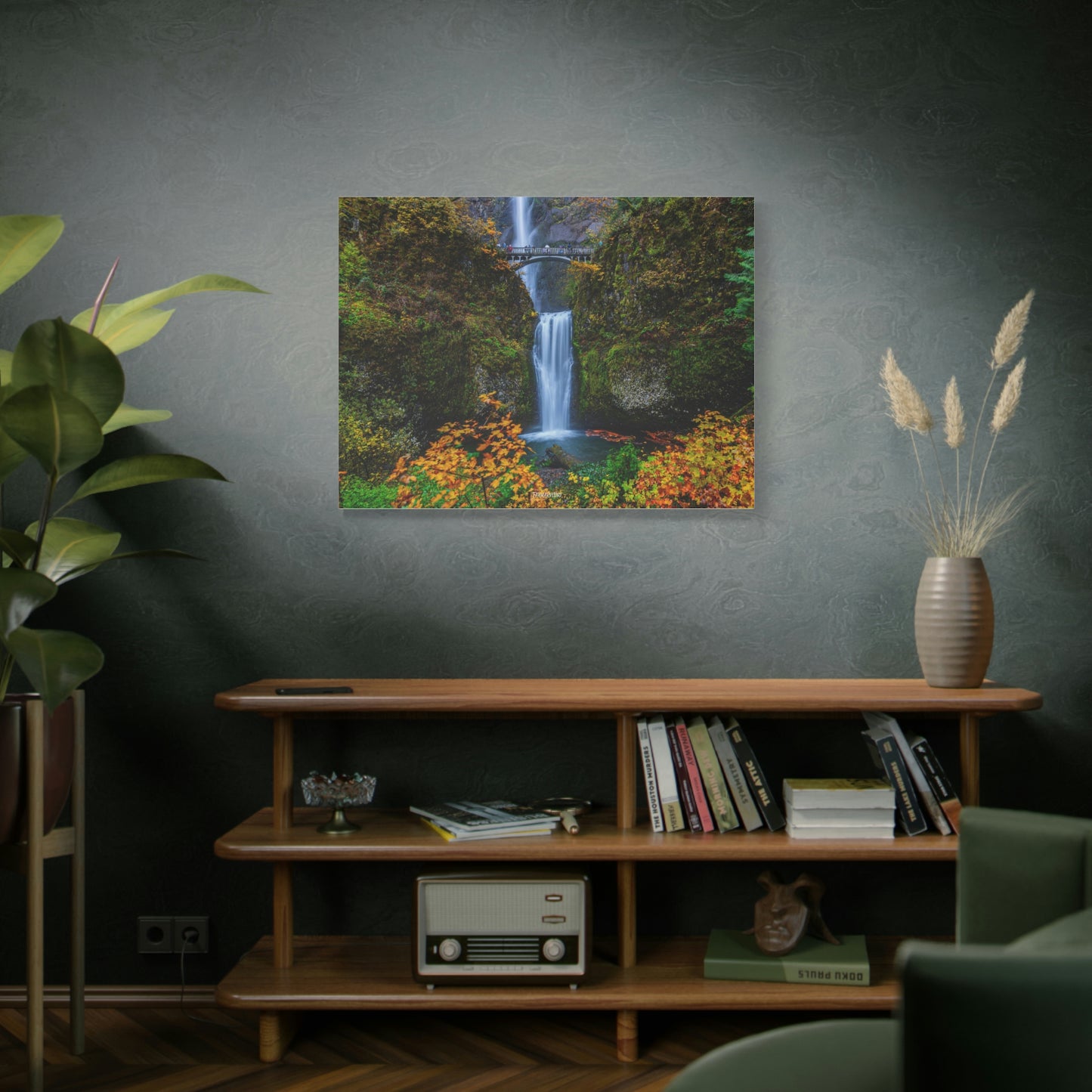 Multnomah Falls, Oregon - Matte Canvas