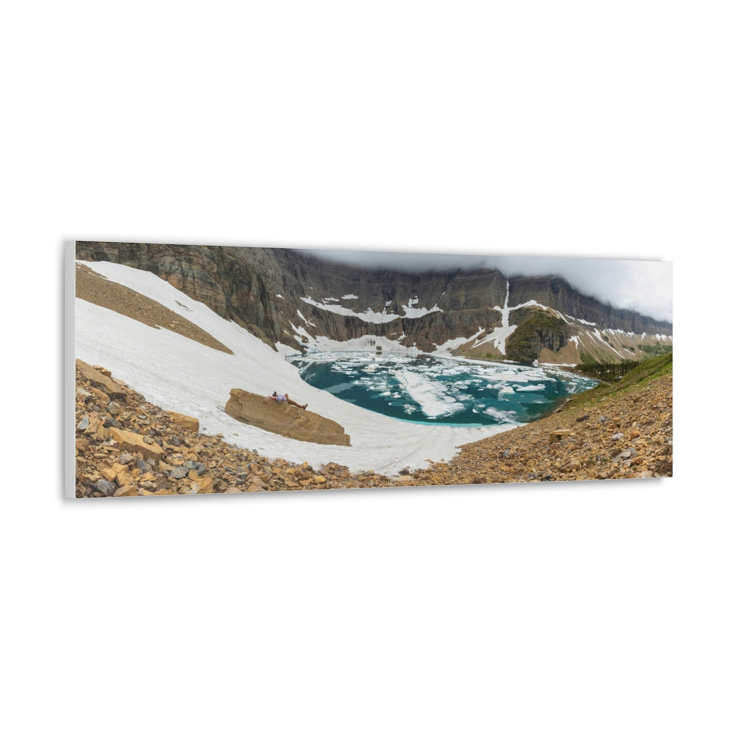 Iceberg Lake: Glacier National Park - Canvas