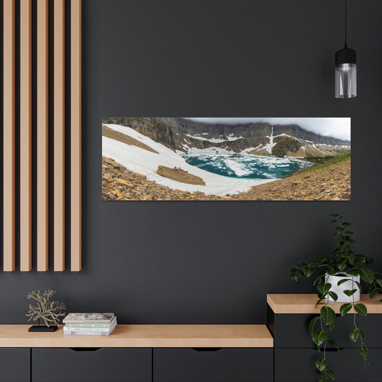 Iceberg Lake: Glacier National Park - Canvas