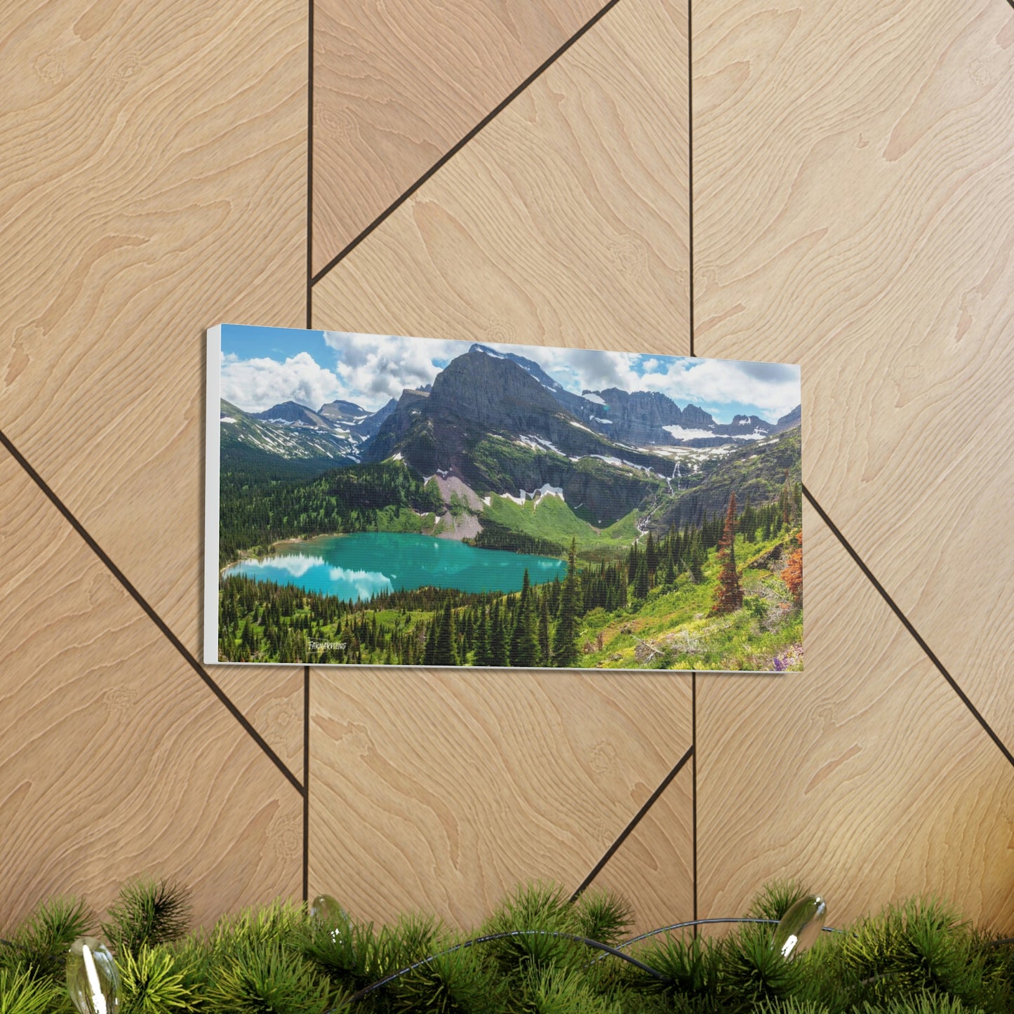 Grinnell Glacier - Glacier National Park : Canvas