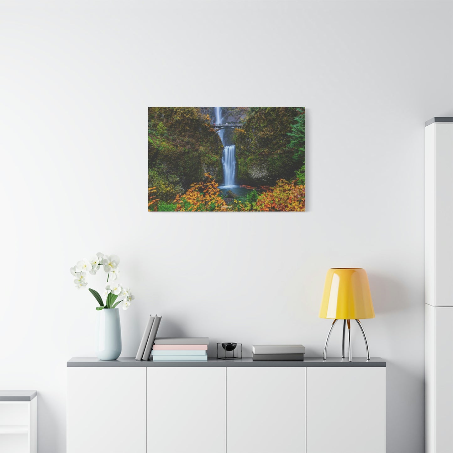 Multnomah Falls, Oregon - Matte Canvas