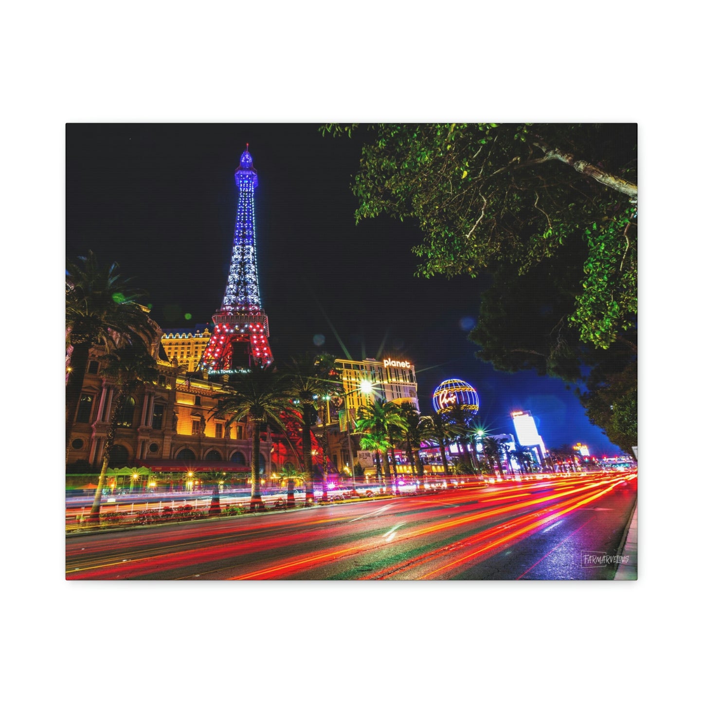 Las Vegas Strip - Matte Canvas