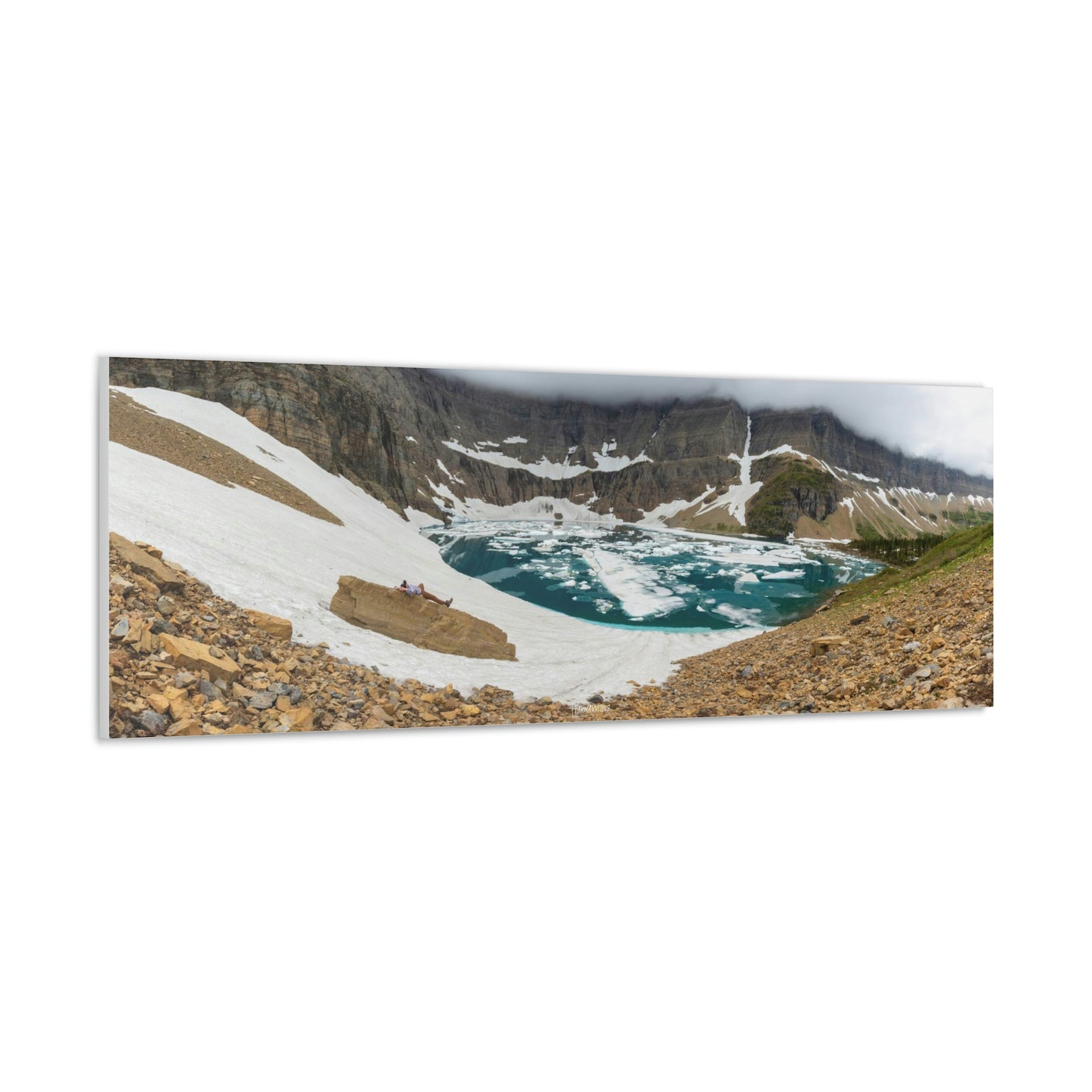 Iceberg Lake: Glacier National Park - Canvas