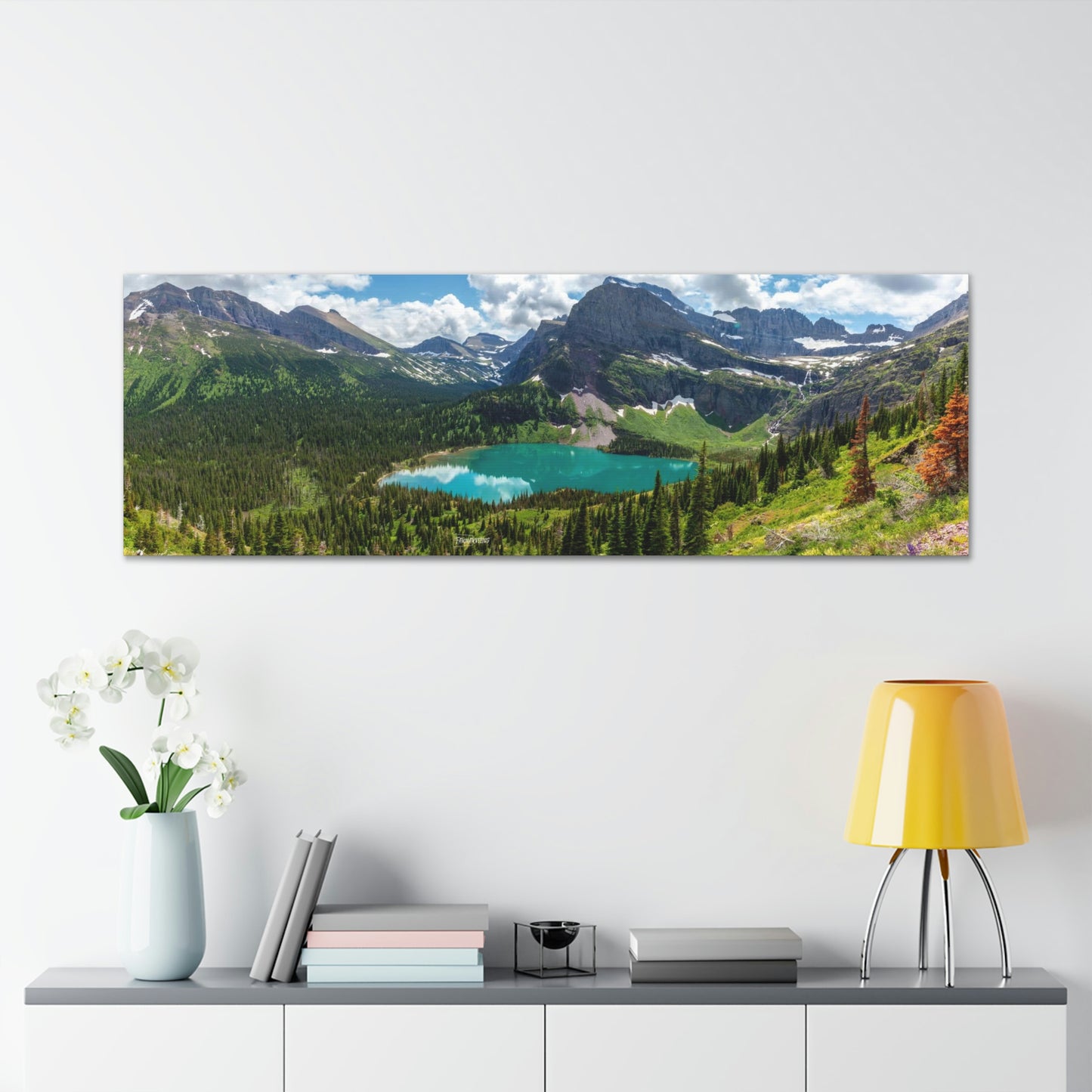 Grinnell Glacier - Glacier National Park : Canvas
