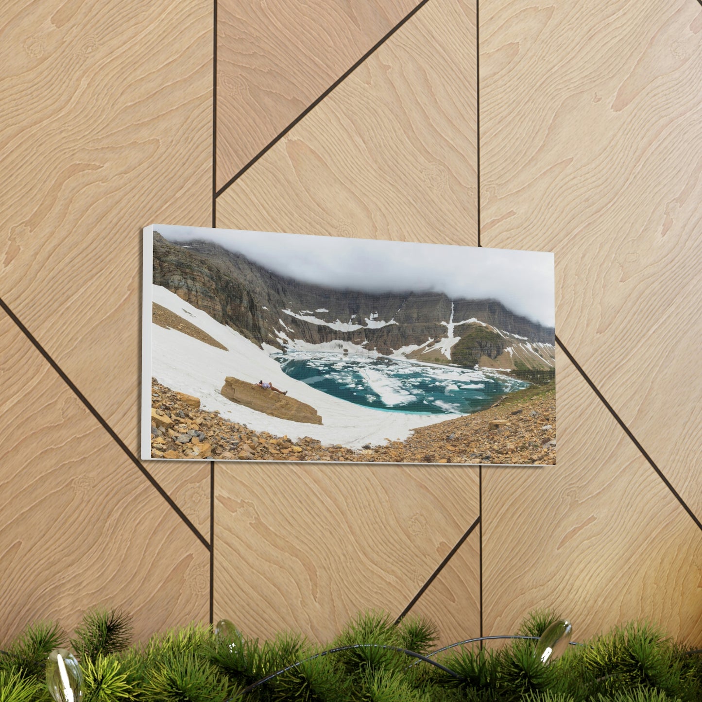 Iceberg Lake: Glacier National Park - Canvas
