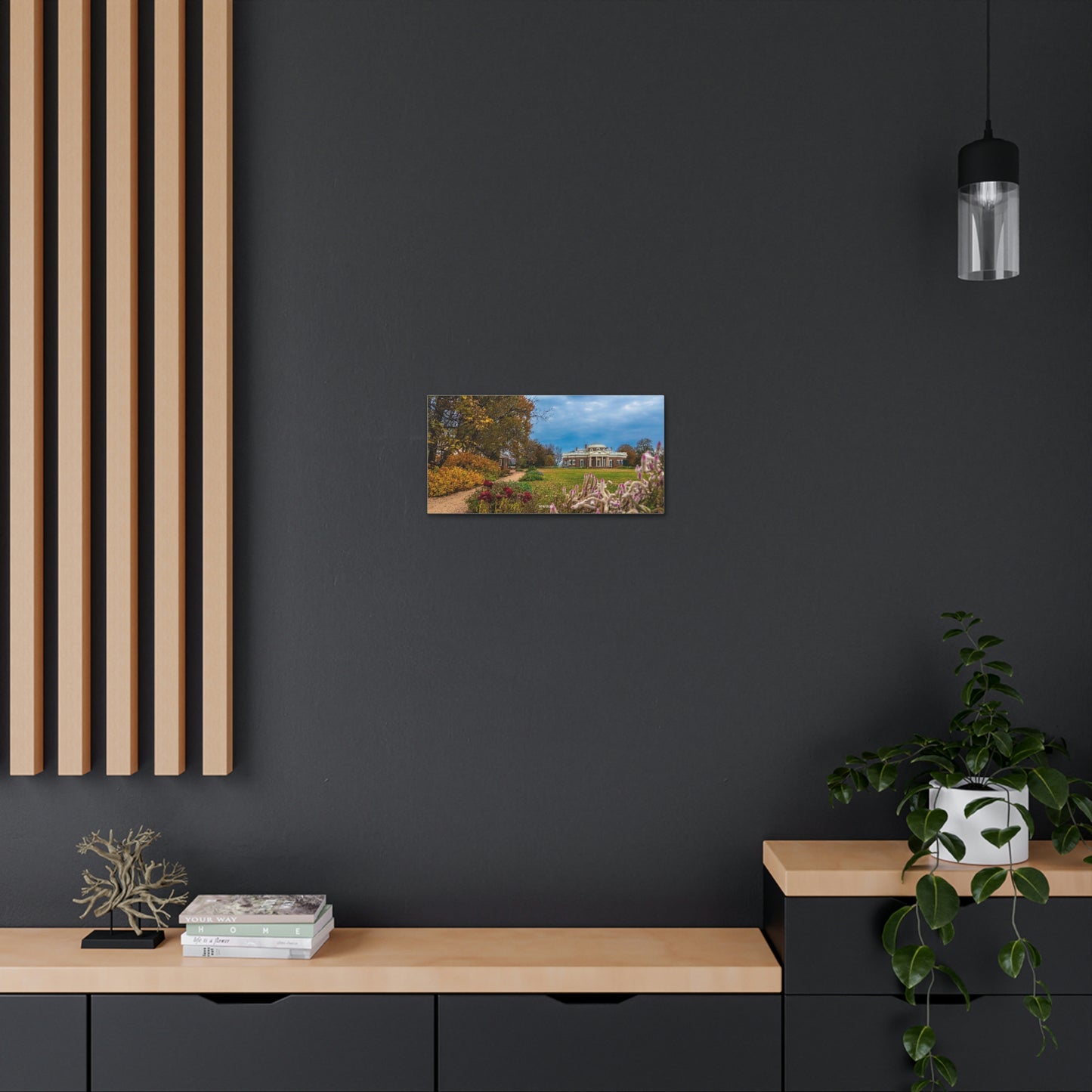 Monticello Flowers - Canvas