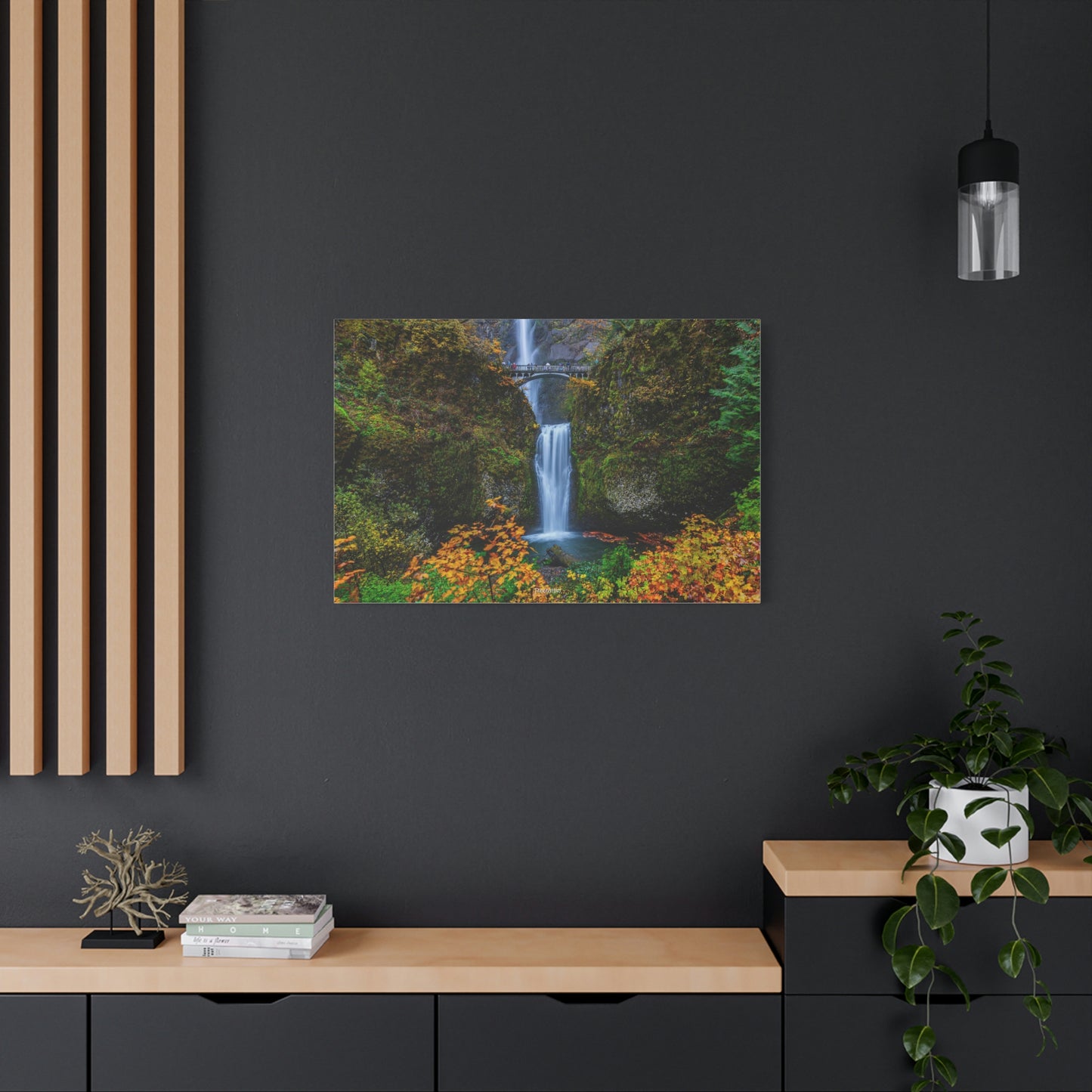 Multnomah Falls, Oregon - Matte Canvas