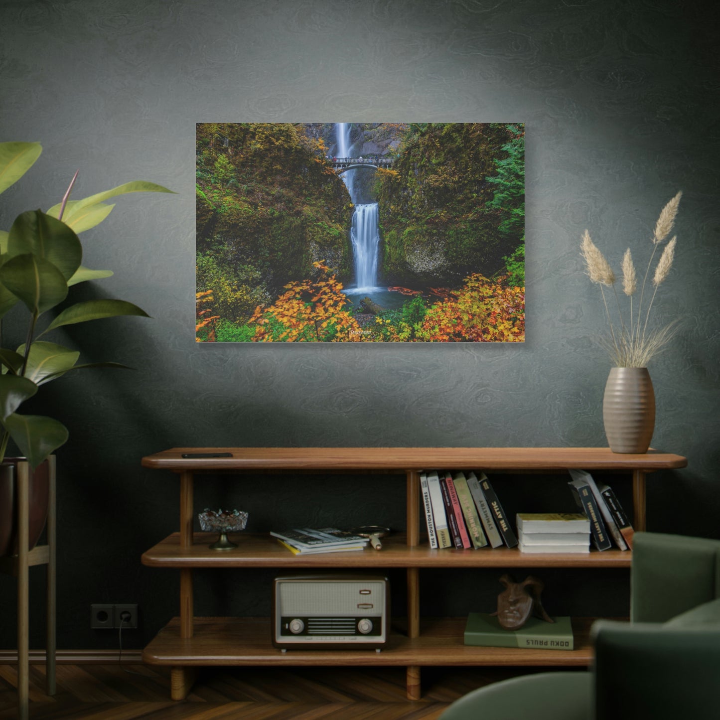 Multnomah Falls, Oregon - Matte Canvas