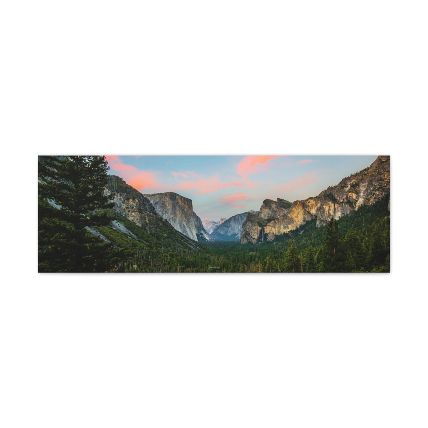 Yosemite Valley Sunset  - Canvas